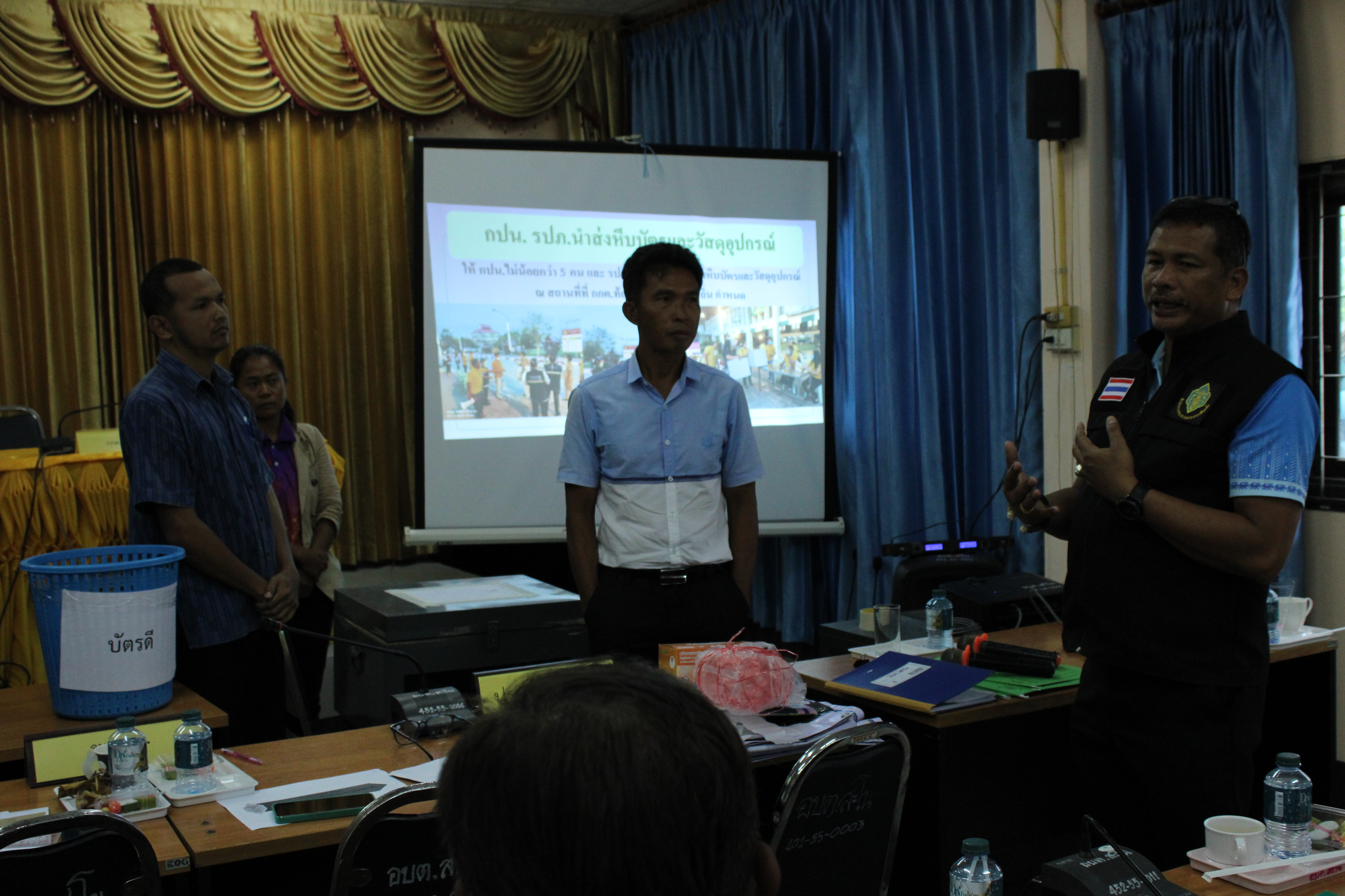 ภาพบรรยากาศฝึกอบรมงานเลือกตั้ง กปน. ประจำปี 2566