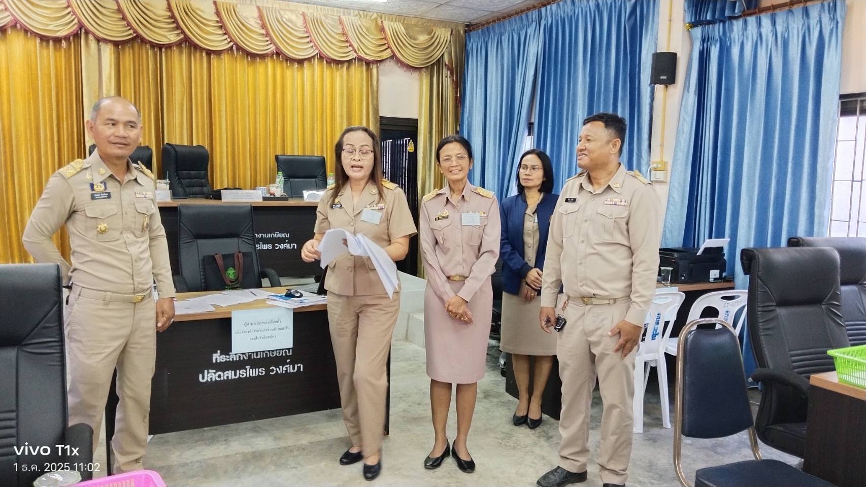 ภาพบรรยากาศการเปิดรับสมัครรับเลือกตั้ง วันแรก